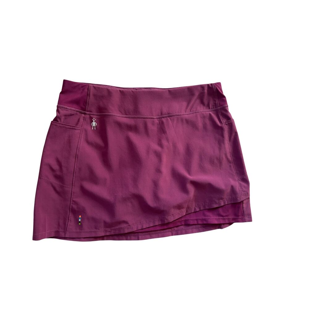 Smartwool Womens Merino Sport Lined Skirt Skort Size Small Purple - Picture 8 of 13